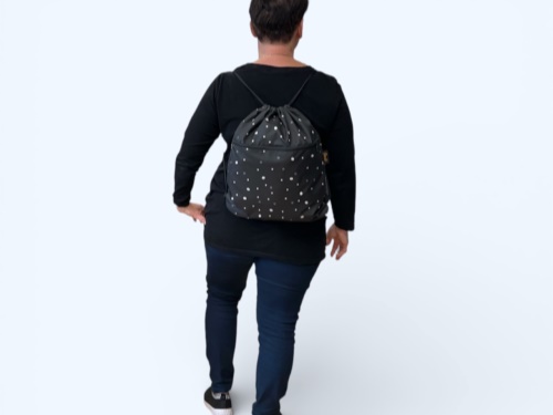 Vak stahovací černý