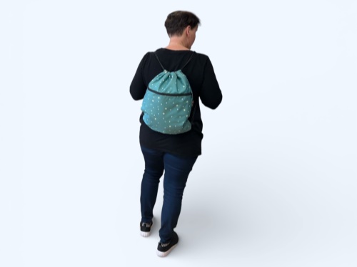 Vak stahovací zelený